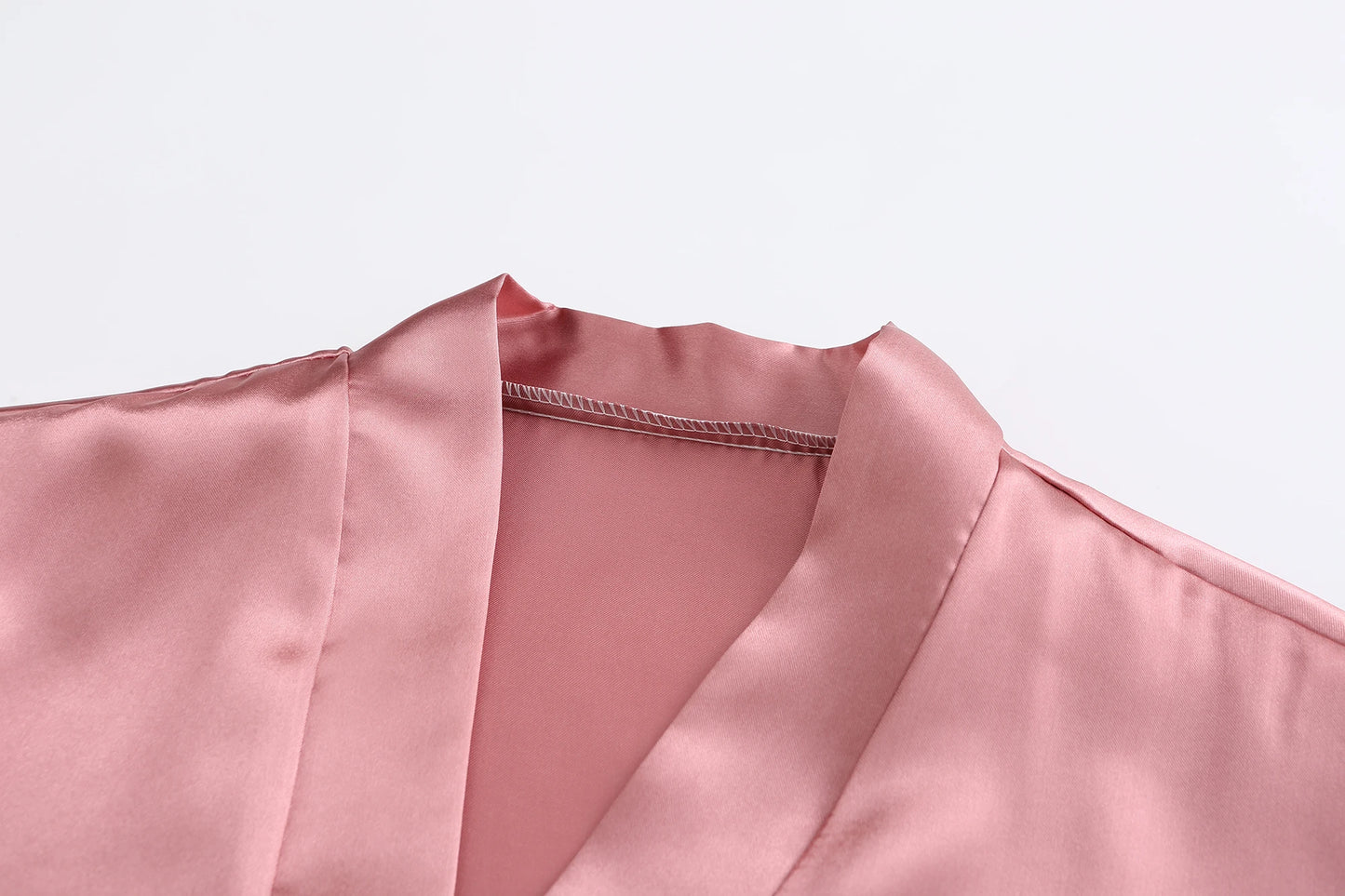 Wedding Bride Bridesmaid Robe Dressing Gown Sexy Women Bathrobe Nightgown Short Sleepwear Casual Flower Kimono Geisha M L XL