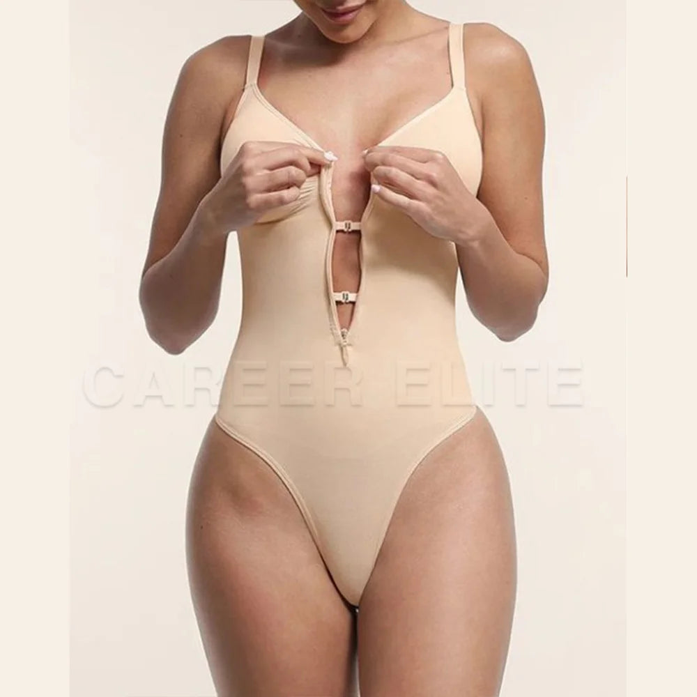 Full Body Shaper for Women – Slimming Bodysuit with Butt Lifting Seamless & Invisible Under Clothes Empower Your Silhouette