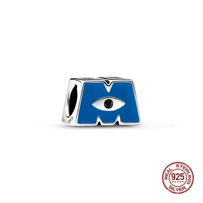 Charms 925 Silver Disney Series-Witch Charms Beads Fits 3mm Original Bracelet Necklace Womens DIY Fine Jewelry Gift Hot Sale