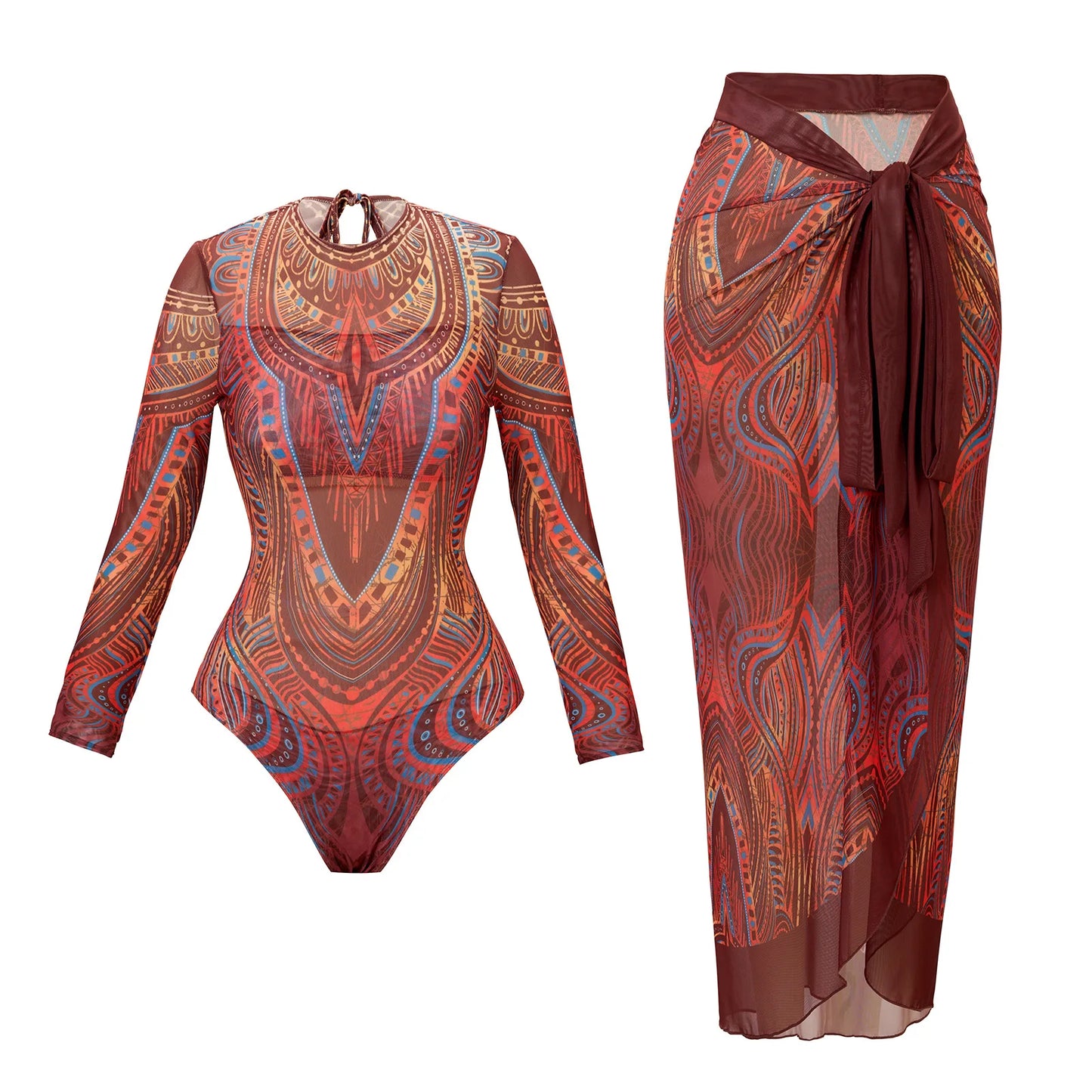 Russian Swimsuits Women One-piece Bikini Quick Drying Купальник Sunscreen 2025 European American