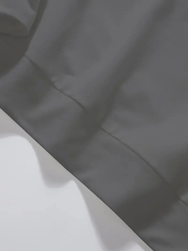 Men's autumn and winter fashionable casual loose Paris letter print fleece pullover long sleeved round neck sweatshirt