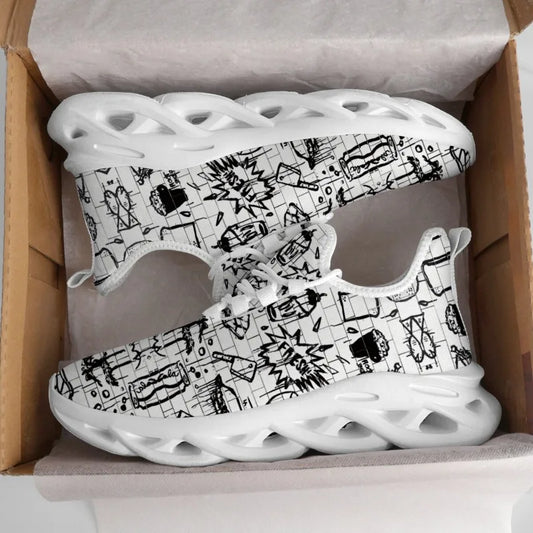 Men's Sneakers Man Sports Running Shoes Casual Breathable Lightweight Comfortable Nonskid Flat Walking Tenis Athletic Mens Shoes