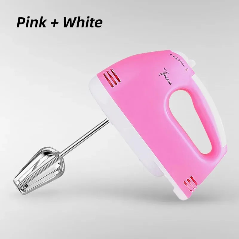 Custom Home Kitchen Electrica Batidora De Mano 7 Speed Food Flour Dough Cake Egg Beaters Handmixers Electric Held Hand Mixers