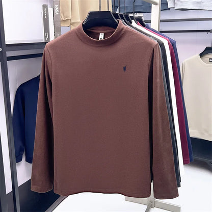 Xiaoma logo solid color simple hoodie men's top t-shirt windproof, warm, loose and comfortable