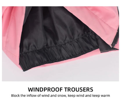 VECTOR Ski Pants Boys Girls Children Outdoor High-quality Windproof, Waterproof and Warm Snow Winter Ski Snowboard Pants Brand