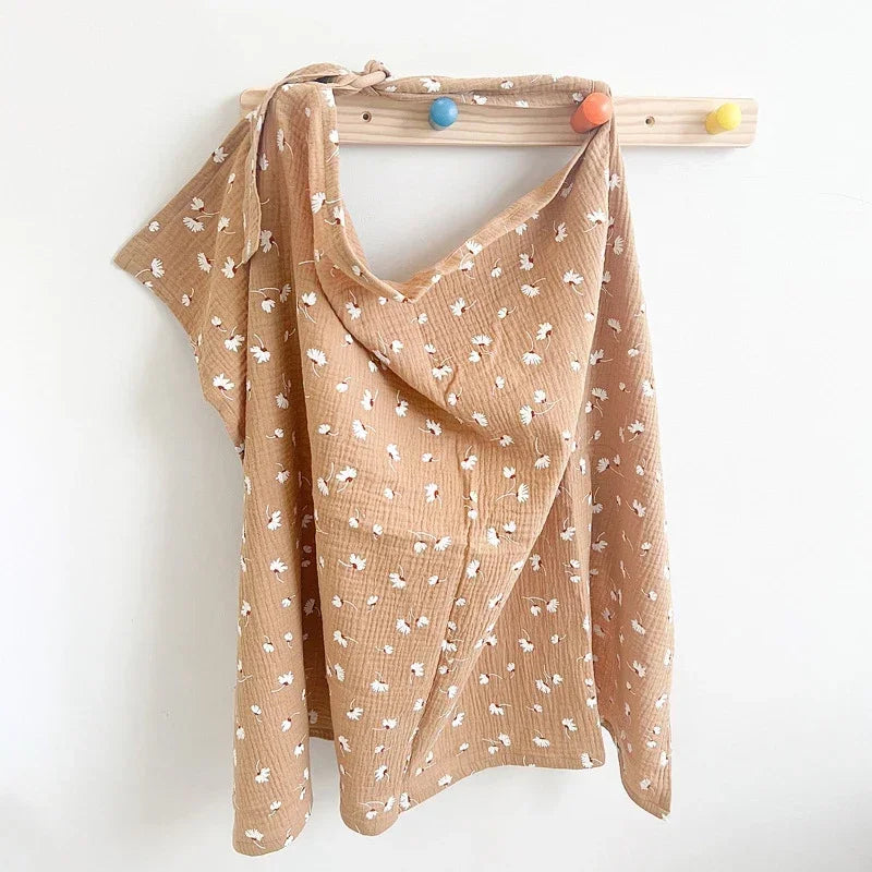 Cotton Breastfeeding Cover Mother Outing Nursing Covers Adjustable Privacy Baby Feeding Breastfeeding Apron Stroller Blanket