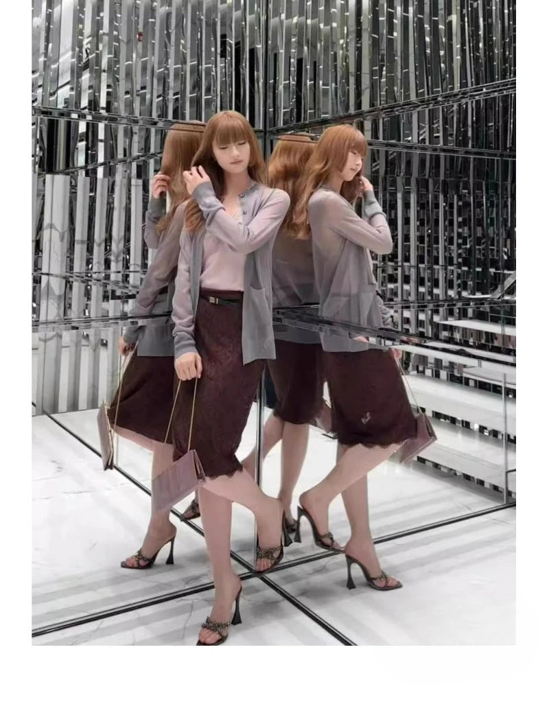 2025 NEW High Quality Luxury Heels Women's Sandals Designer Shoes Rhinestone Square Toe Open Toe Slides Женская Обувь