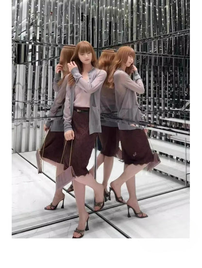 2025 NEW High Quality Luxury Heels Women's Sandals Designer Shoes Rhinestone Square Toe Open Toe Slides Женская Обувь