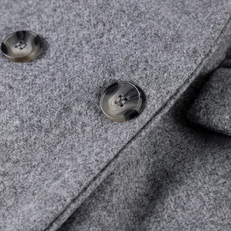 Solid Warm Elegant Women Coat Turn-down Collar Long Sleeve Jacket Casual Winter Autumn Long Outerwears Lady Fashion Loose Coats