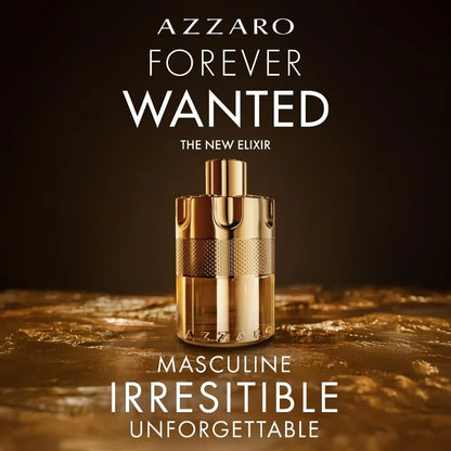 Azzaro Forever Wanted Elixir Parfum Homme Spray 100ml French Luxury Original Perfumes Lasting Leather Pheromones Perfume Cologne