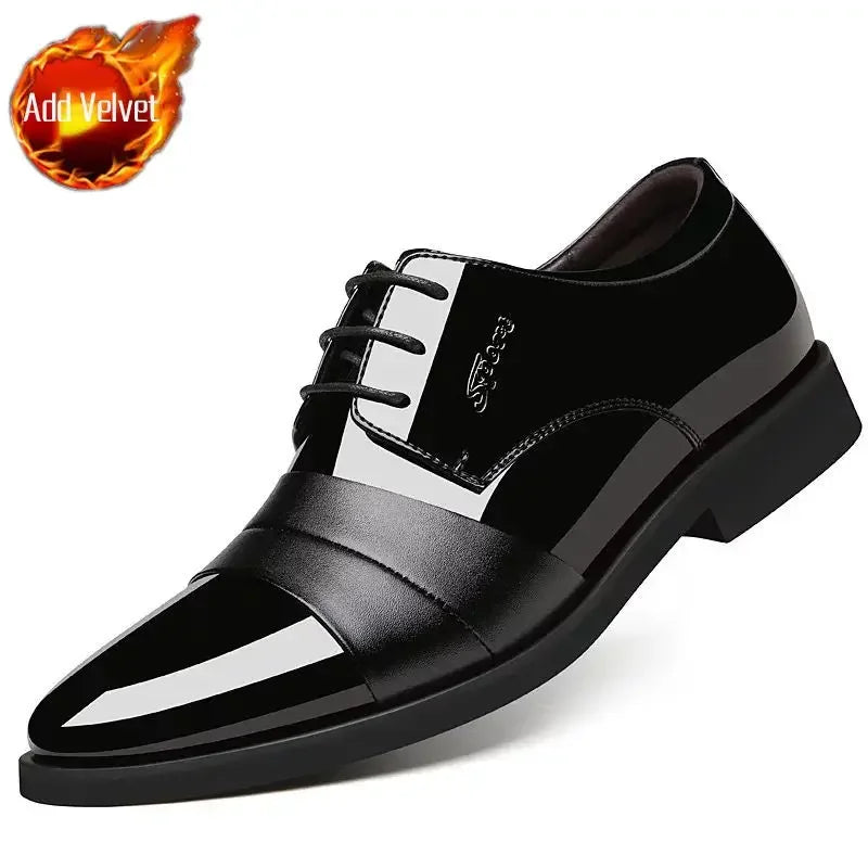 Business Dress Shoes Man Official Leather Casual Social Shoe for Men High Quality Fashion Footwear Office Elegant and Classic 39