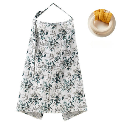 Cotton Breastfeeding Cover Mother Outing Nursing Covers Adjustable Privacy Baby Feeding Breastfeeding Apron Stroller Blanket