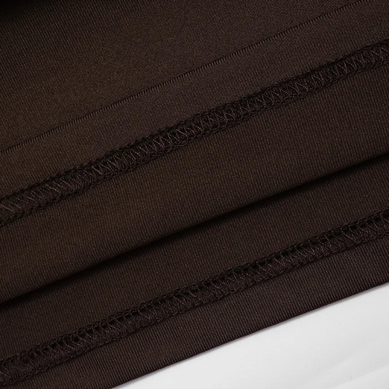 Mozision Long Sleeve Ruched Sexy Mini Dress Women Autumn Winter New Elegant High Waist Bodycon Club Party Dresses Female