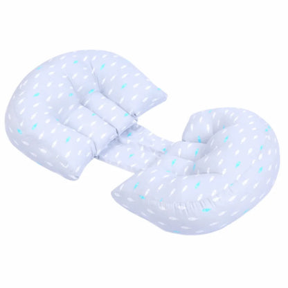 Soft Pregnancy Pillow Comfort Adjustable Waist Support Pillow Auxiliary Pillow Multifunction Maternity Pillow Side Sleeping