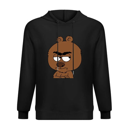Malloy-Brickleberry-Art Short Sleeve Classic Comfort Soft Crewneck Hoodie autumn new products man hoodie