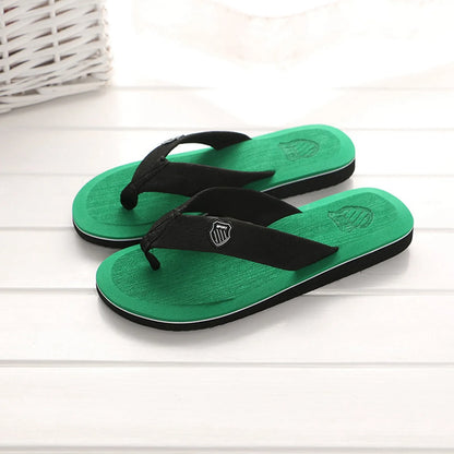 Men'S Flip Flops Simple Men'S Flip Flops Lightweight Casual Slippers Non-Slip Clip Foot Beach Vacation Seaside Play Comfortable