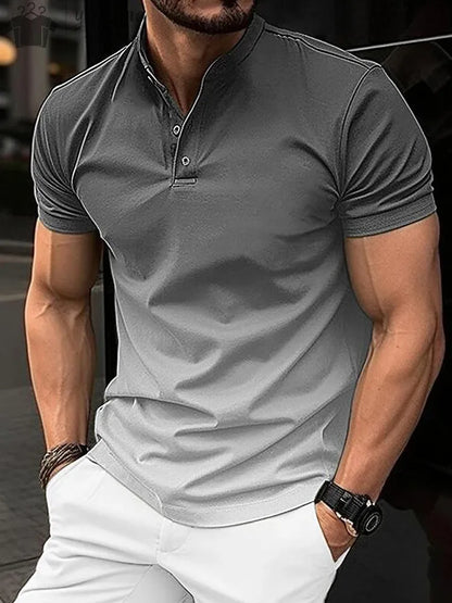 Summer New Men's Casual Sports Short Sleeved Polo Shirt Fashionable And Comfortable T-Shirt Men Breathable Polo Shirt Men's Tees