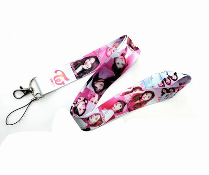 Twice Key Lanyard ID Badge Holders Animal Phone Neck Straps with Keyring Phone Accessories