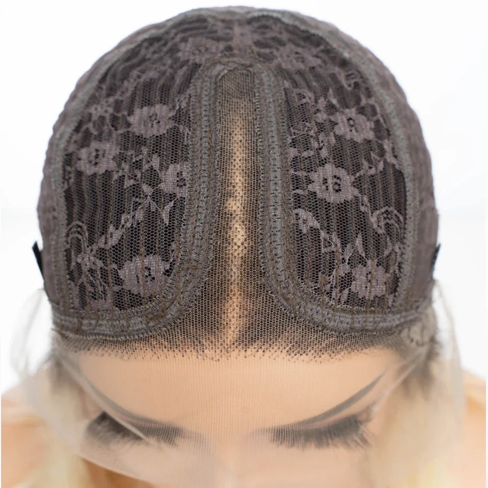 13x5x1 Ombre Pink Straight Hair Wig T Lace Front Human Hair Wigs Transparent Swiss Lace Brazilian Straight Lace Wigs For Women