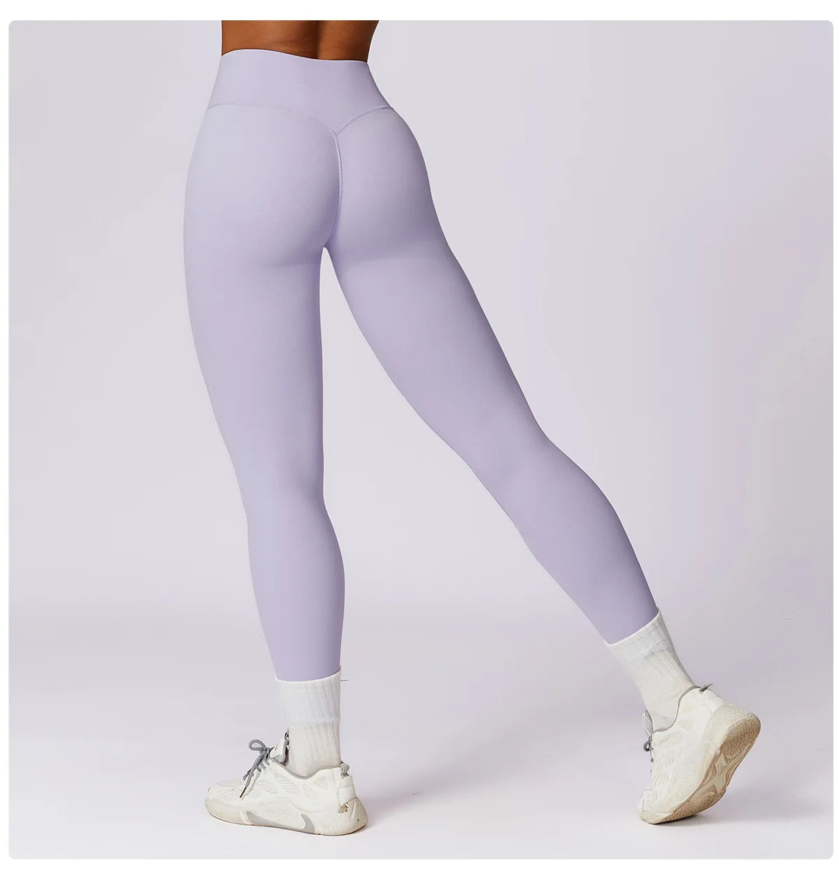Butt Lifting Running Leggings Women 2025 High Waist Quick-Dry Naked Feel Yoga Pants Tummy Control Outdoor Workout Tights for Gym