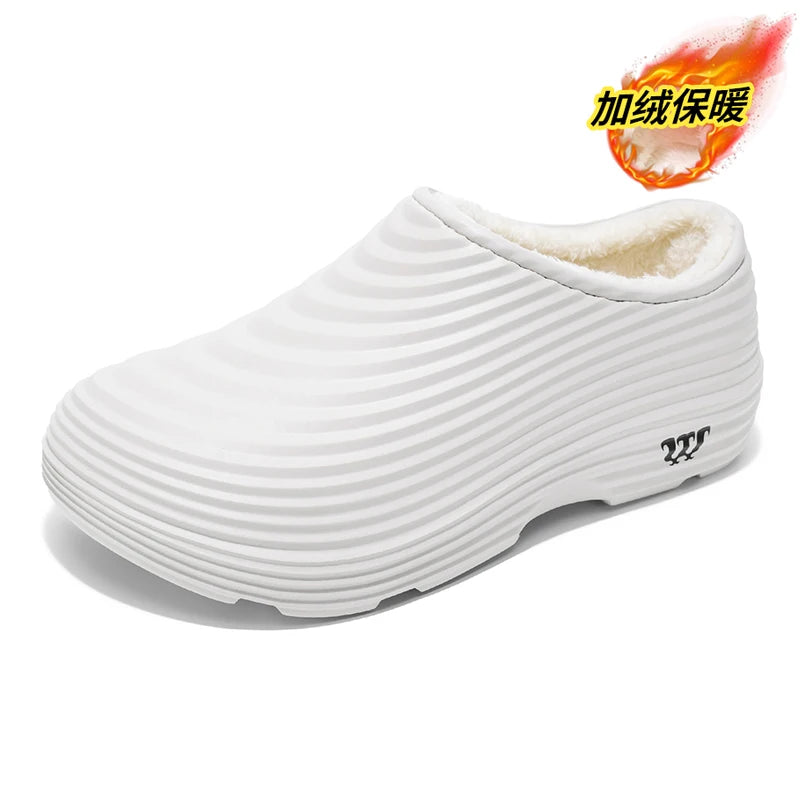 Waterproof Anti-skid Oil Proof Chef Kitchen Shoes Soft Working Footwear Without Steel Cap Clogs Garden Beach Shoes Summer