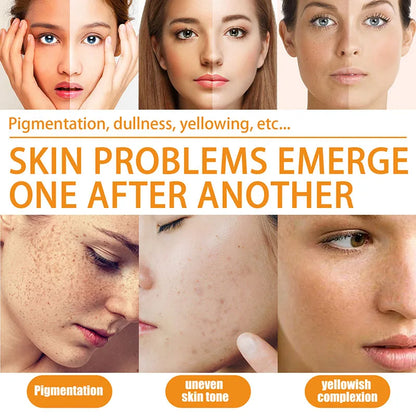 Vitamin C Facial Essence Contains Hyaluronic Acid Dark Spot Remover Moisturizing Repair Anti-aging Serum Skin Care 30ml/10ml