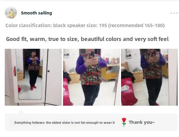 Fashionable Integrated Women's Vest Double Layer Flocking Vest Autumn/Winter Style Jacket Crew Neck Design For All Seasons