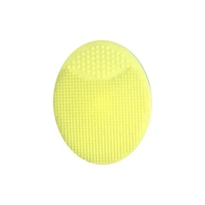 New Silicone Face Wash Brush Clean Pores Baby Shampoo Brush Baby Bath Brush Soft Hair Round Shampoo Comb Home Use
