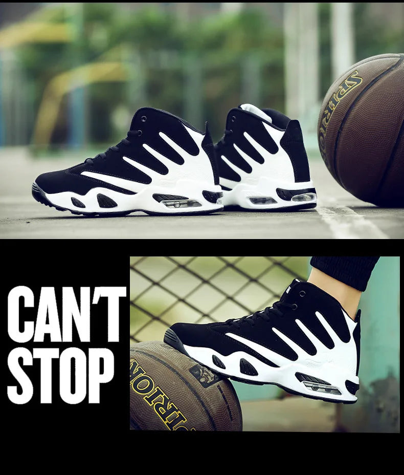 High Top Men Sneakers Fashion Breathable Running Shoes for Men Versatile Basketball Shoes Designer Men Sport Shoes Tenis Hombres