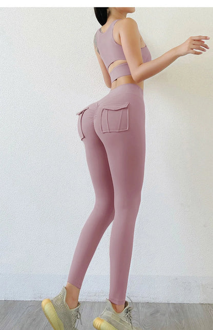 High Waist Leggings Push Up Leggins Sport Women Fitness Running Yoga Pants Gym Girl Tights