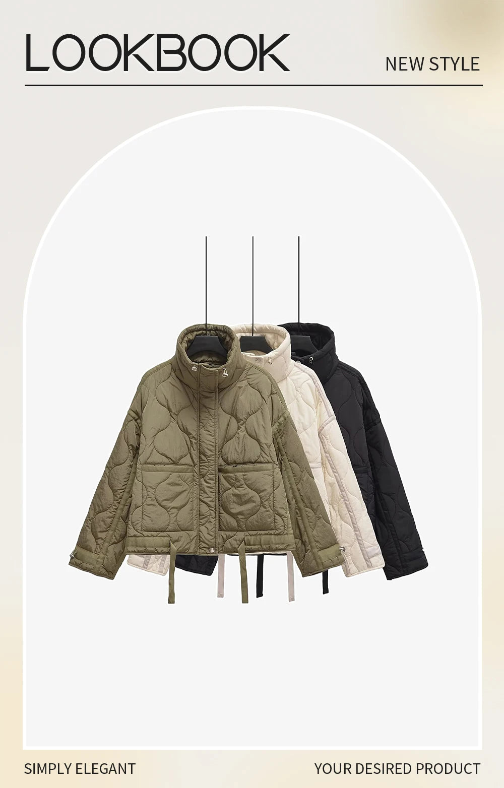 Women's Cotton Robe Zipper Solid Color Large Pocket Long Sleeve Winter New Jacket Cotton Robe