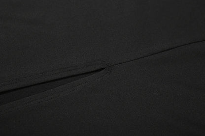 Sisterlinda Casual Hooded Long Dresses Woman Autumn Trend Swing Collar Full Sleeve Skinny High Stretch Solid Elegant Vestidos