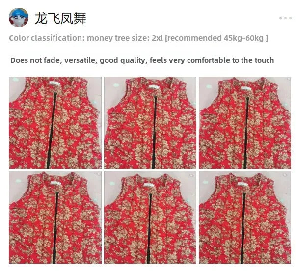 Fashionable Integrated Women's Vest Double Layer Flocking Vest Autumn/Winter Style Jacket Crew Neck Design For All Seasons