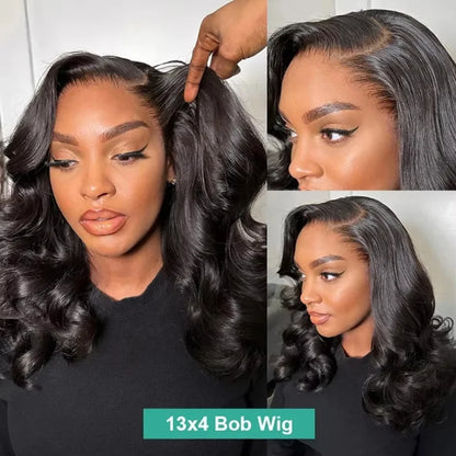 Lafino 200% Density Body Wave Lace Front Wig 13x6 13x4 Lace Front Wig Human Hair 4x4 5x5 Hd Lace Closure Wig Loose Body Wave