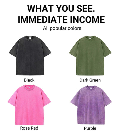 Video Games Rot Your Brains Washed Retro Mens T-Shirt Cotton Loose Tees Cotton Oversize Streetwear Breathable Tshirt Couple