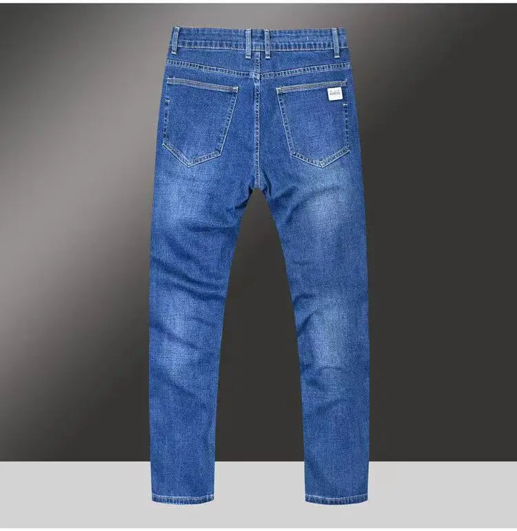 Spring Autumn Men's Denim Suit Loose Korean Trendy Two-Piece Versatile Outerwear Casual Jacket Denim sets