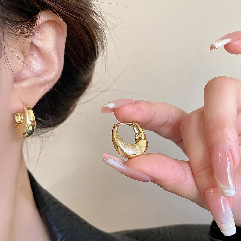 Stainless Steel Leaf Shaped Floral Stud Earrings for Women Girls Trendy Fashion Jewelry High Quality Dainty Elegant Gift Ideas