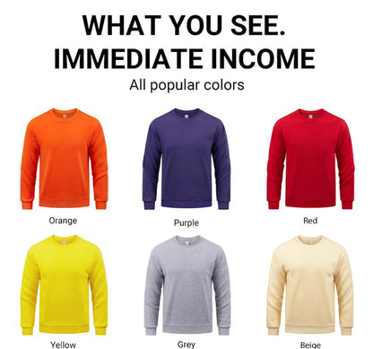 Brooklyn Nyc Letter Printed Soft Sweatshirts Street Fleece Pullovers Autumn Fashion Streetwears All-Match Crewneck Men Hoodies