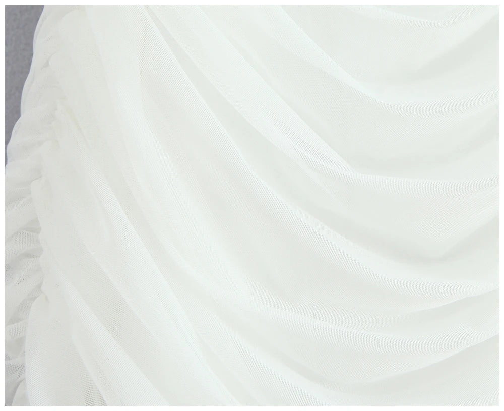 Womens Dress Mesh Ruched Slim Fit Long Spaghetti Strap Elegant Dress Must Have For Elegant Parties And Evening Banquets