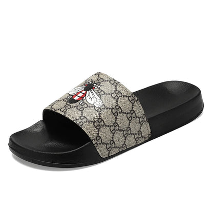 Summer men's shoes sports casual slippers indoor and outdoor EVA shoes men's small butterfly beach outdoor garden sandals