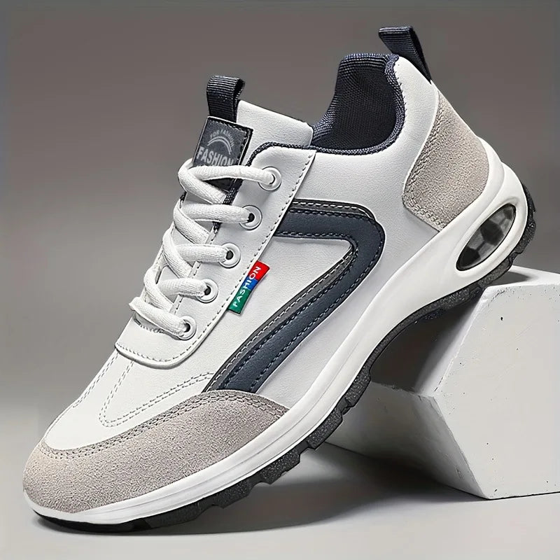 New Men's Work Shoes Comfortable Outdoor Breathable Platform Shoes Gym Exercise Lightweight Anti Slip Hiking Climbing Man Shoes