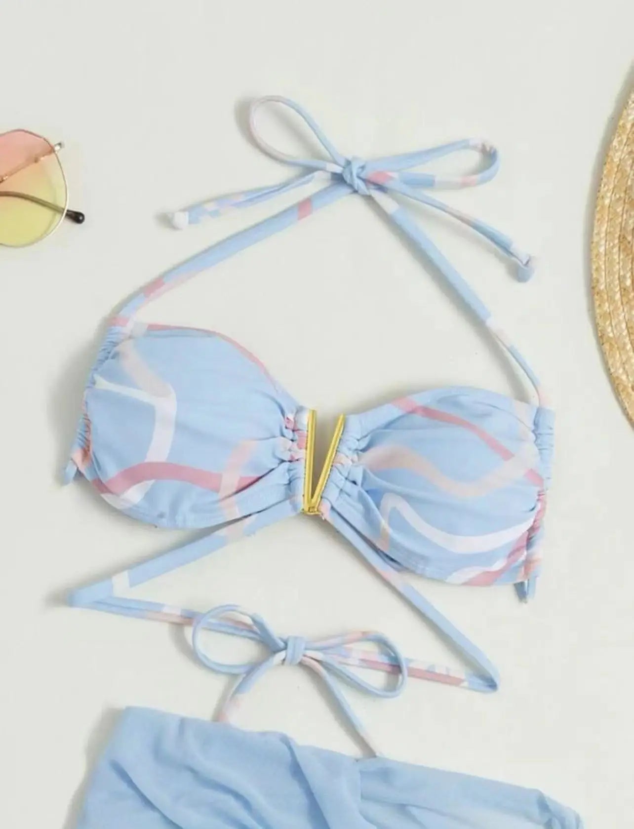 Brazilian Thong Bikini 2026 Women With Skirt Sexy Swimwear Female Padded Swimsuit Push Up Beachwear Bathing Suit Biquini Summer