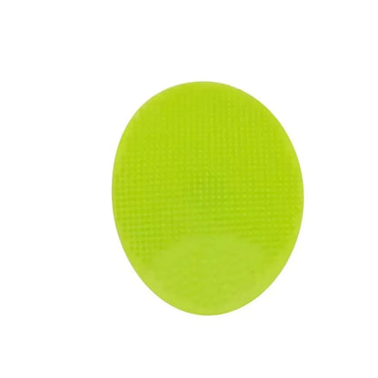 New Silicone Face Wash Brush Clean Pores Baby Shampoo Brush Baby Bath Brush Soft Hair Round Shampoo Comb Home Use