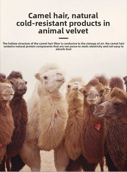 Top Grade Five Protective Tech Luxury Winter New Brand Camel Fleece Men's Parka Jacket Windbreaker Coats Heavy Plush Lining