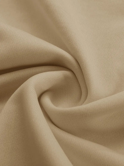 European and American men's autumn fashion teddy bear letter print soft and comfortable long sleeved hoodie outdoor street top