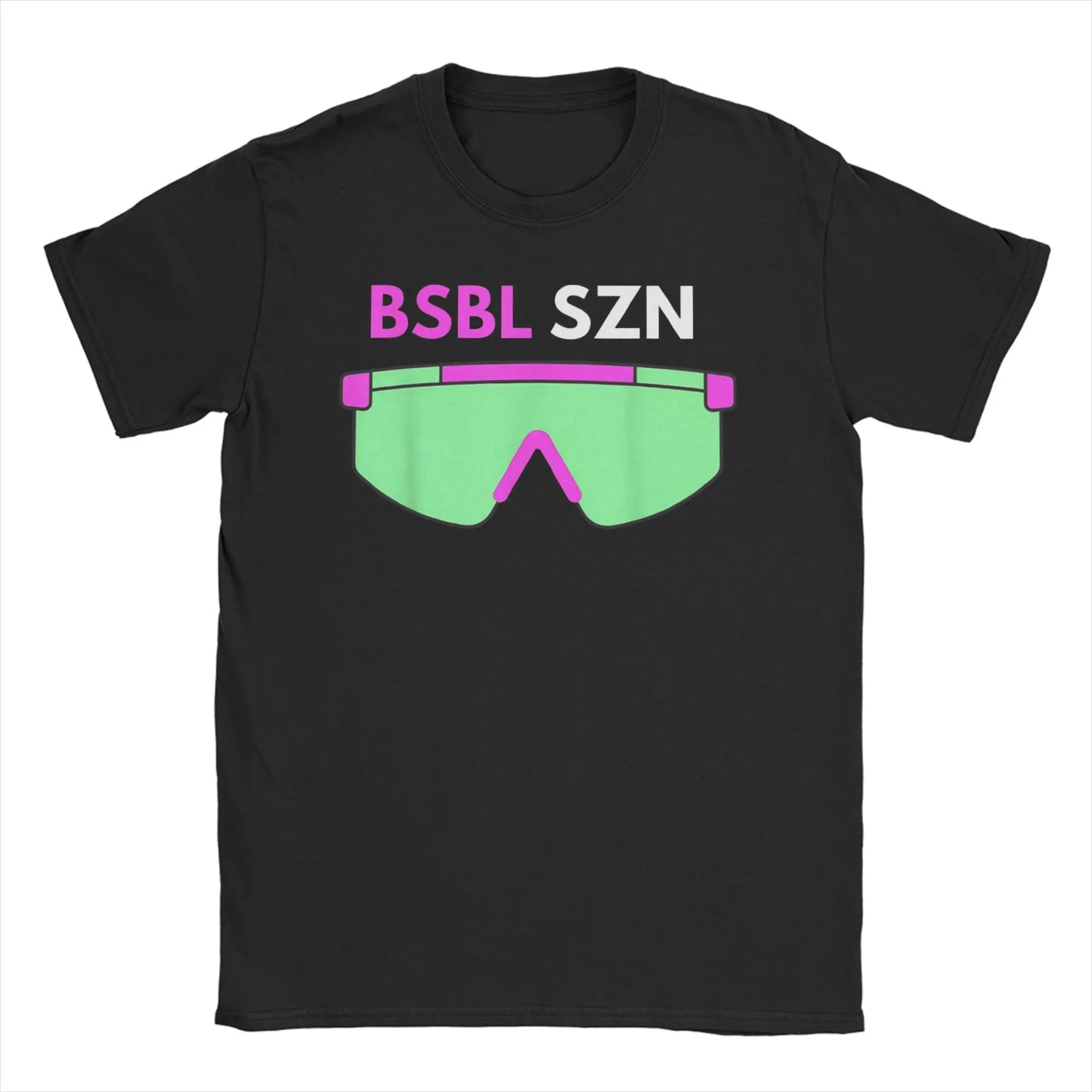 BSBL SZN Baseball Season Boys Girls Youth T Shirts Men Women Pure Cotton T-Shirt O Neck  Tee Shirt Short Sleeve Clothes Printed
