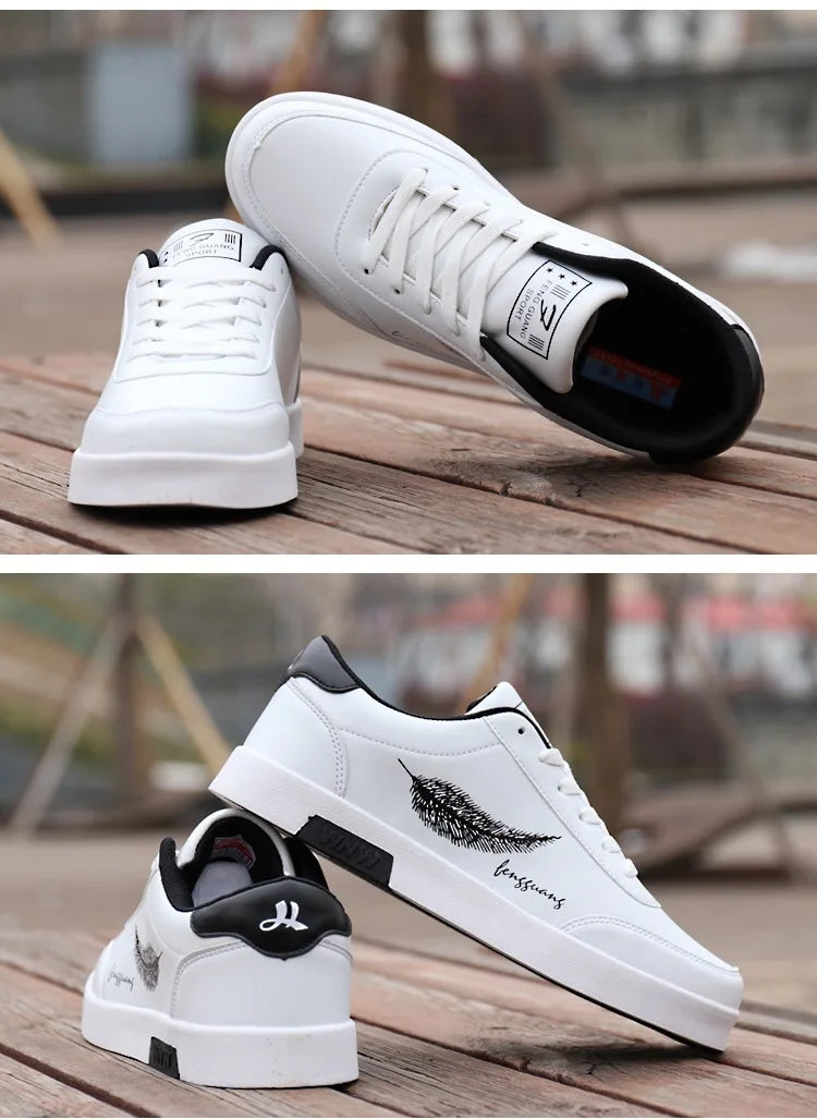 Men Sneakers Summer Shoes Men's White Shoes Sports Board Shoes Men's Fashion Shoes Zapatillas Hombre Chaussure Homme