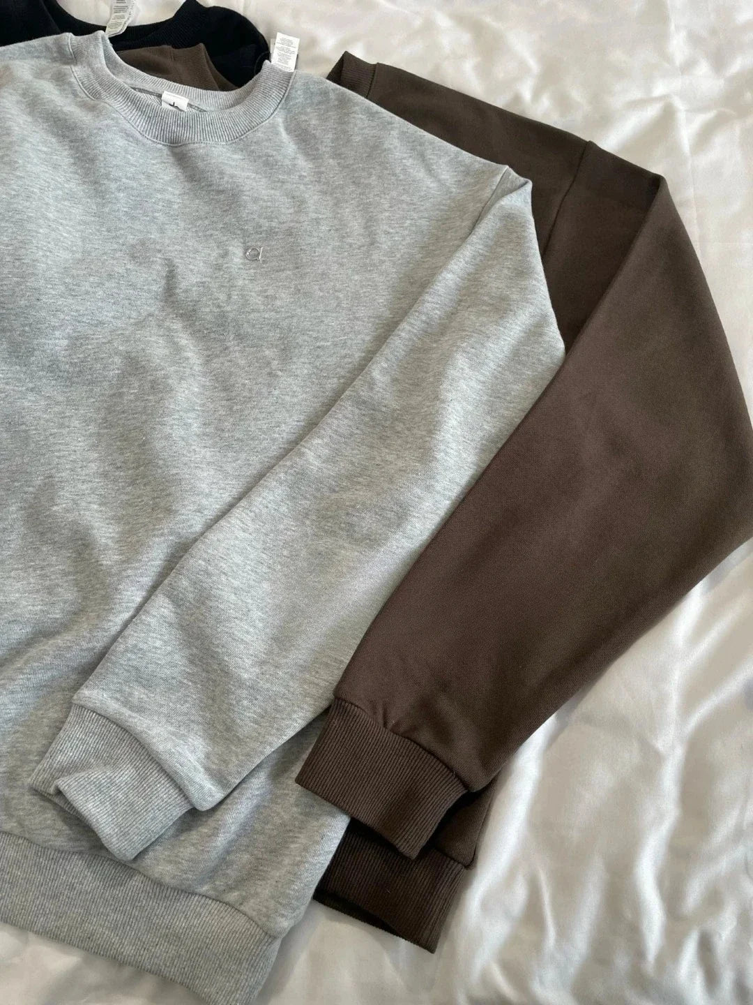 Black Red Classic Letter Loose Casual Pullovers O-Neck Solid Women's Sports Sweatshirts Fashion Long Sleeve Hoodies for Women