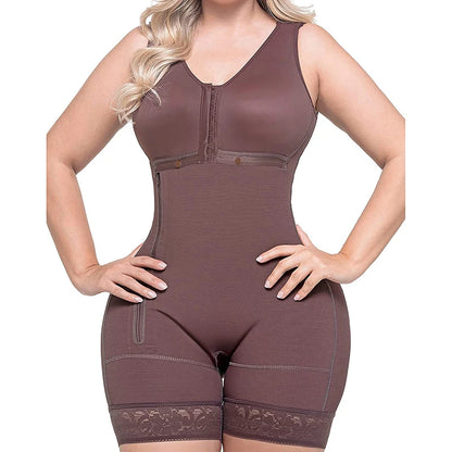 Body Shaper Faja Bodysuit Corset Top Bustier Original Colombian Girdles Modeling Postpartum Slimming Shapewear Women Underwear