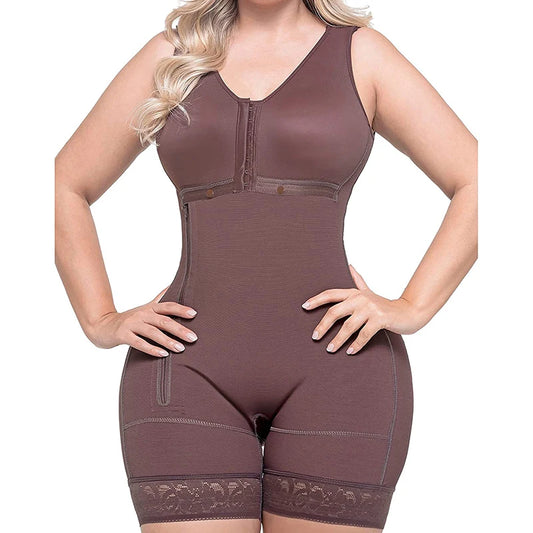 Body Shaper Faja Bodysuit Corset Top Bustier Original Colombian Girdles Modeling Postpartum Slimming Shapewear Women Underwear